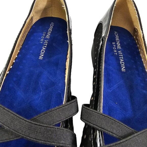 Adrienne Vittadini Sport Faine Criss Cross Strap Women’s Size 6M Flats - Unworn - Picture 2 of 16